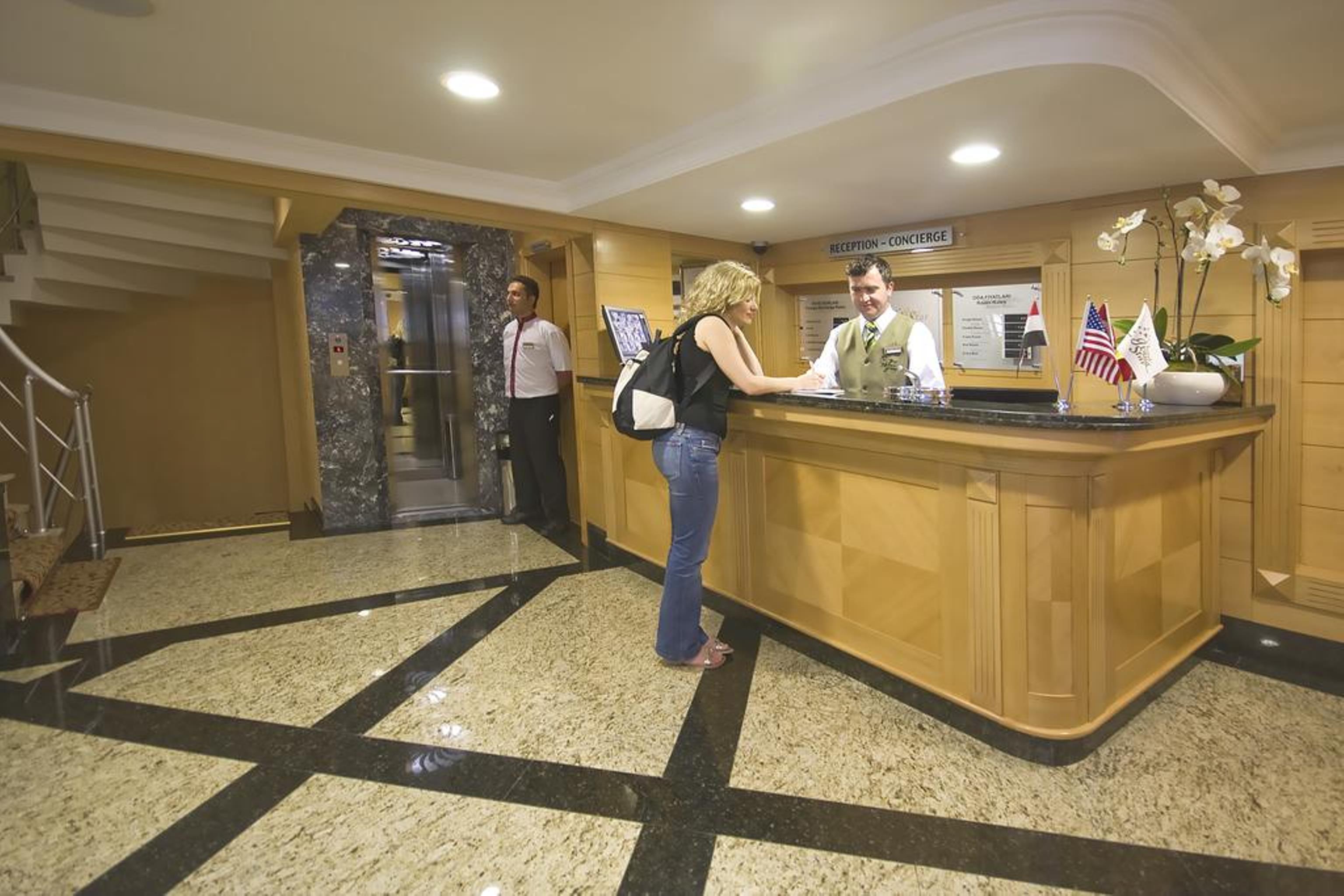 Park Star Hotel Taksim Istanbul Interiør bilde